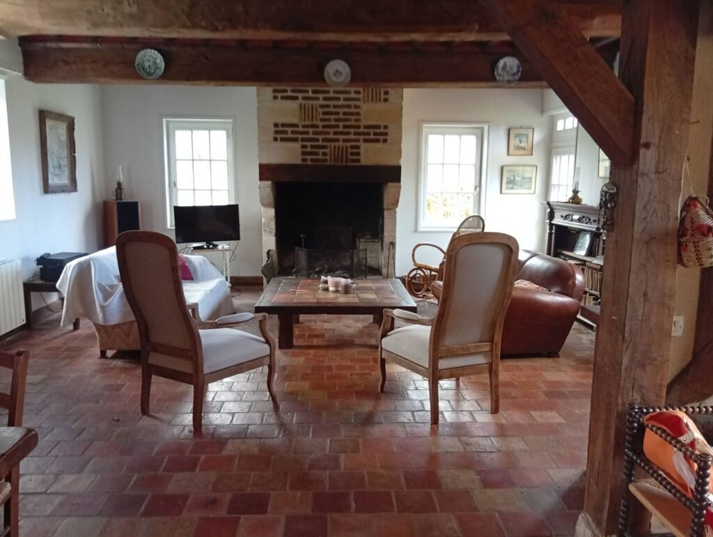 Rénovation de salon rustique à Lyon