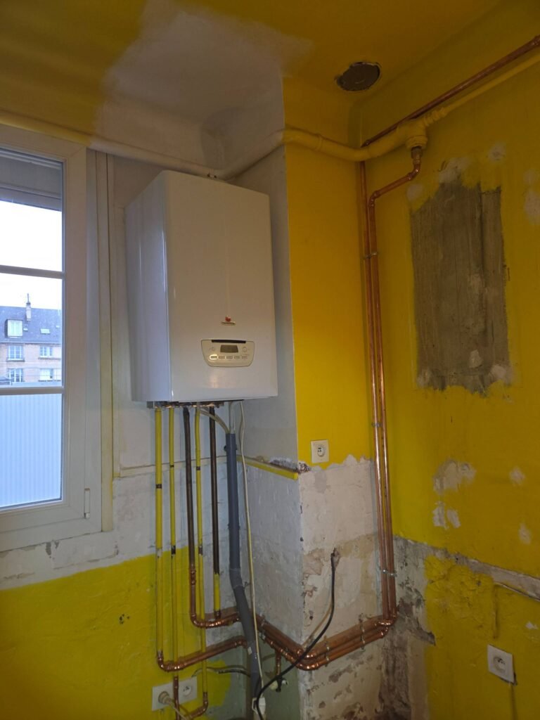 Installation de chaudière murale à Amiens