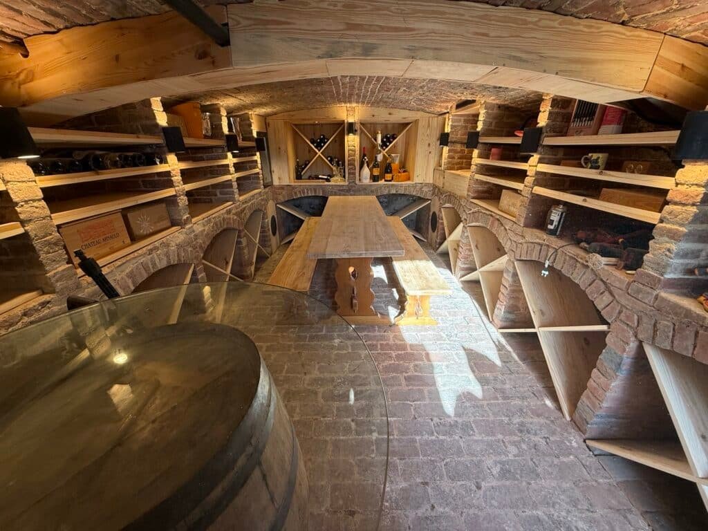 Rénovation de cave à vin à Lyon