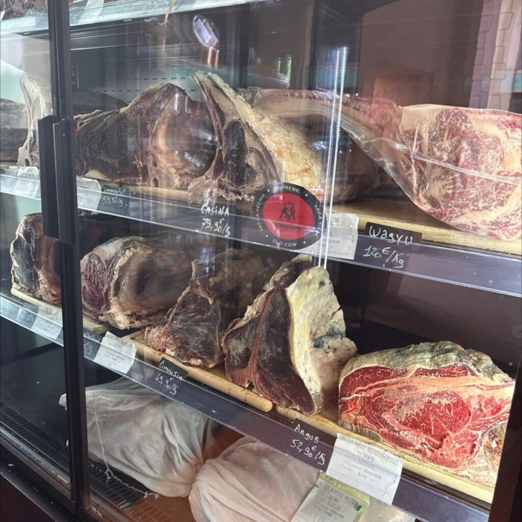 Viandes maturées et rayonnage à Lyon