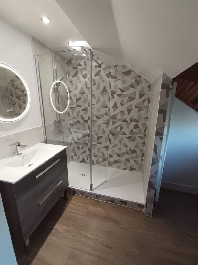 Rénovation de salle de bains à Rouen
