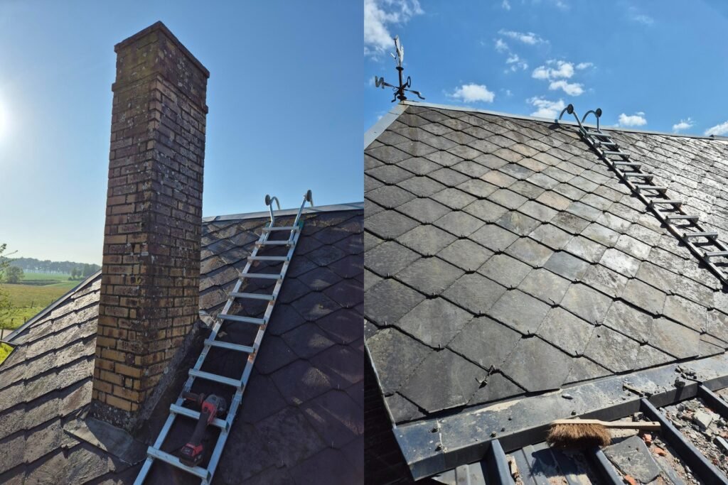 Rénovation de toiture en ardoise à Clermont-Ferrand