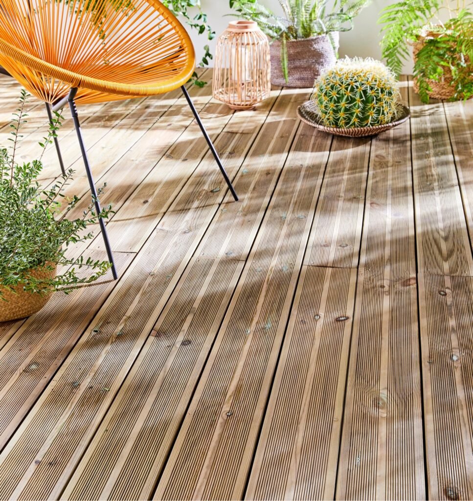 Installation de terrasse en bois à Rouen