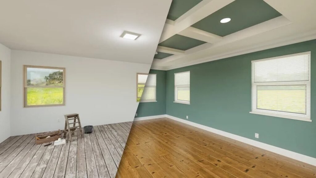 Rénovation de pièce : parquet et peinture à Marseille