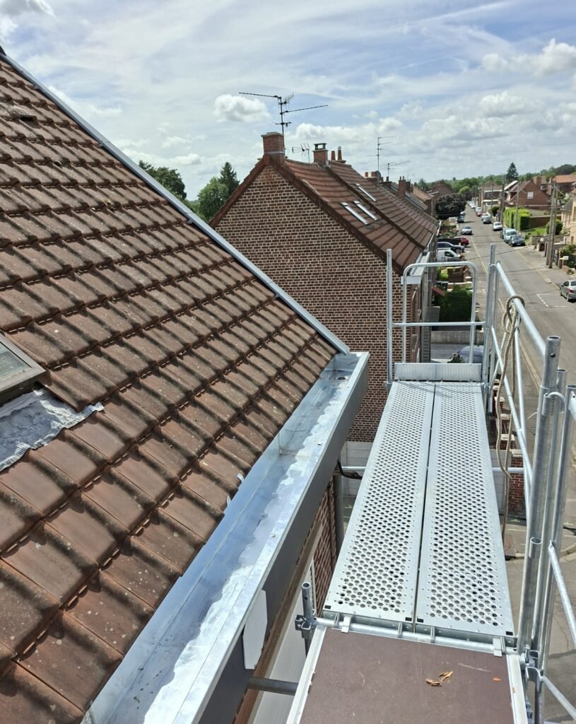 Rénovation de toiture et zinguerie à Arras
