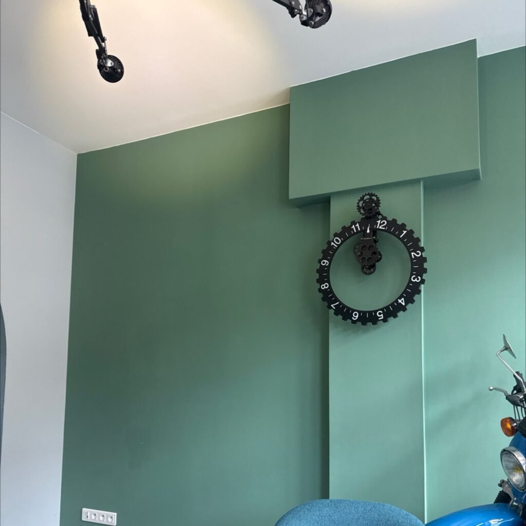 Rénovation de mur et angle décoratif à Lille
