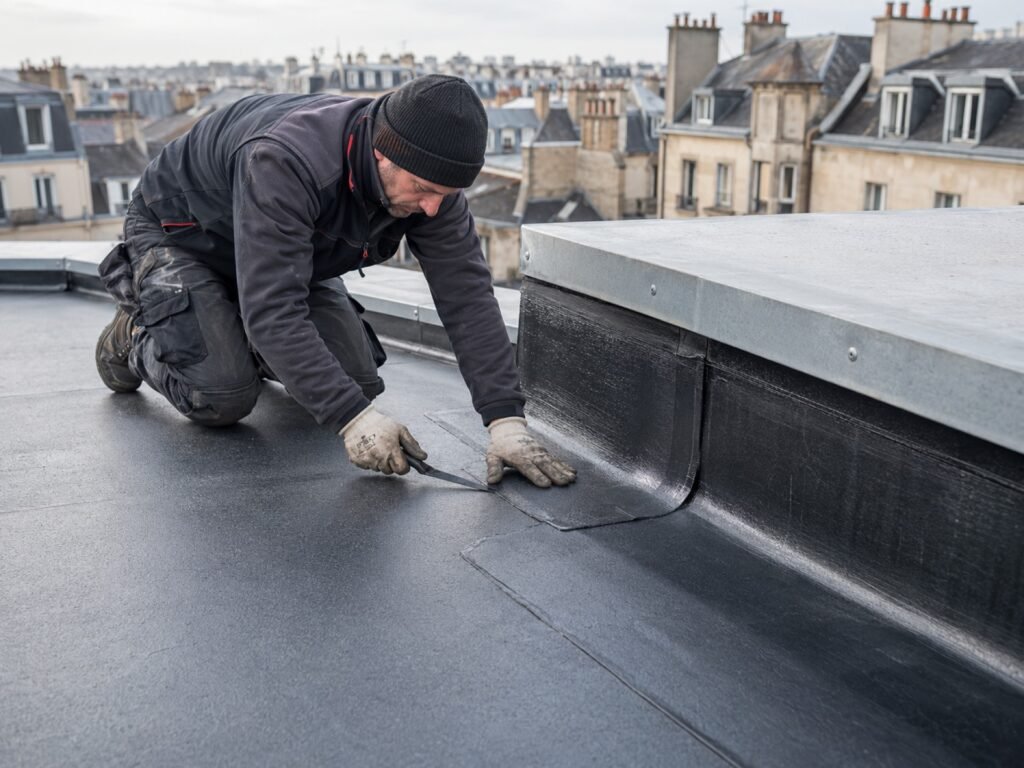 Travaux d'étanchéité de toit plat à Rouen